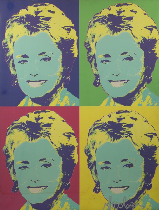 Joseph Nicolosi, ‘Rue McClanahan’, Print, Giclee on canvas, Julien's Auctions