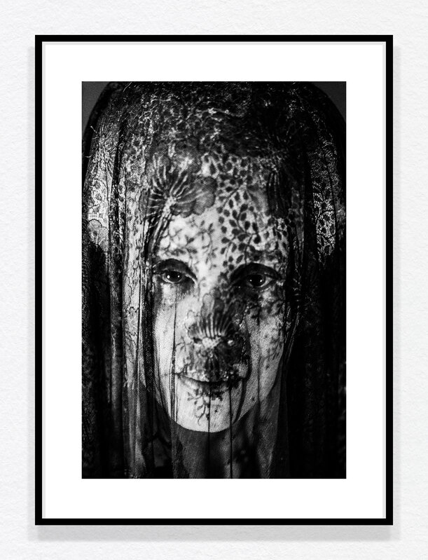 Coreen Simpson, ‘Betye Saar with Veil, NYC’, 1978/2021, Photography, Gelatin silver print, Jessica Silverman