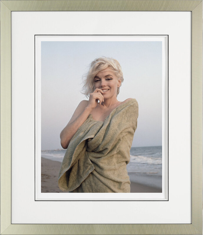 George Barris, ‘Beach Towel, Santa Monica Beach, 1962’, 2014, Photography, Giclee on paper, Artsy x Forum Auctions