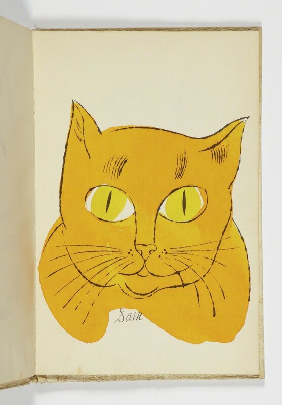 Andy Warhol, ‘25 Cats Name[d] Sam and One Blue Pussy (F. & S. IV.52A - 68A)’, circa 1954, Other, The complete book, comprising 18 offset lithographs, 17 with handcoloring, Sotheby's