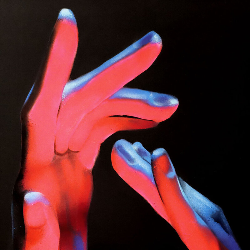 David Speed, ‘Untitled’, 2020, Painting, Spray paint (including UV reactive neon spray paint) on canvas, AURUM GALLERY