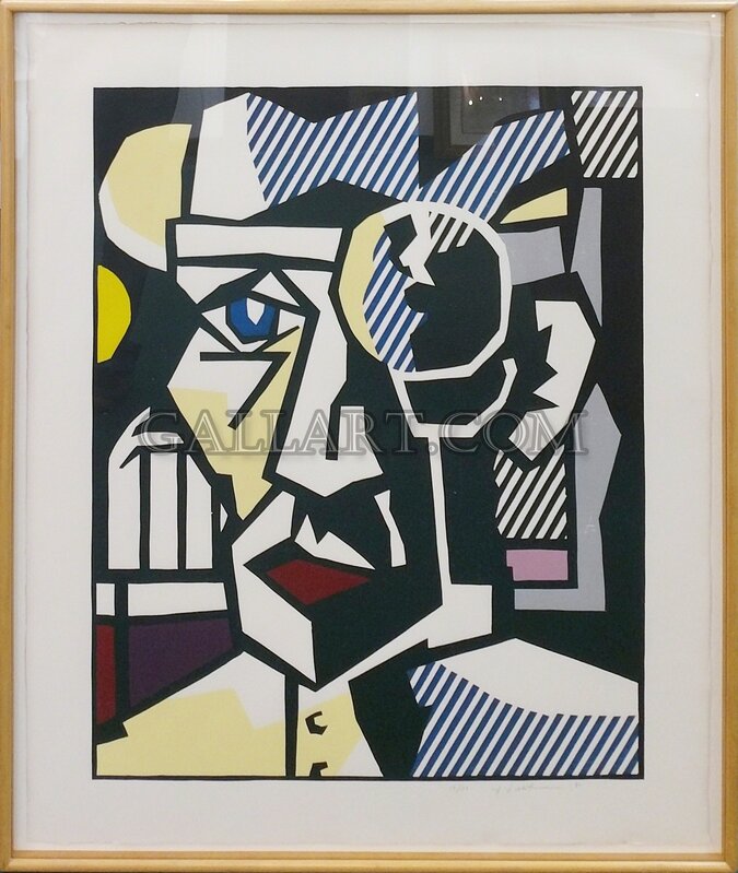 Roy Lichtenstein, ‘DR. WALDMANN’, 1980, Print, WOODCUT WITH EMBOSSING IN COLORS, Gallery Art