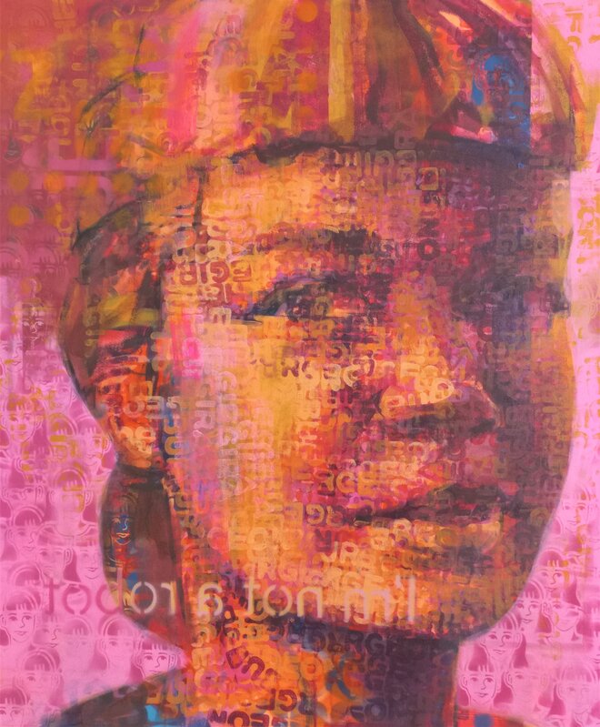 Claude Chandler, ‘Burgeon’, 2022, Painting, Acrylic on canvas, ARTsouthAFRICA