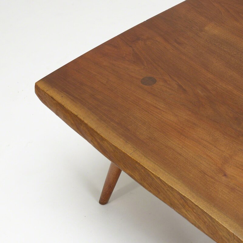 George Nakashima, ‘coffee table’, c. 1960, Design/Decorative Art, American black walnut, Rago/Wright/LAMA/Toomey & Co.