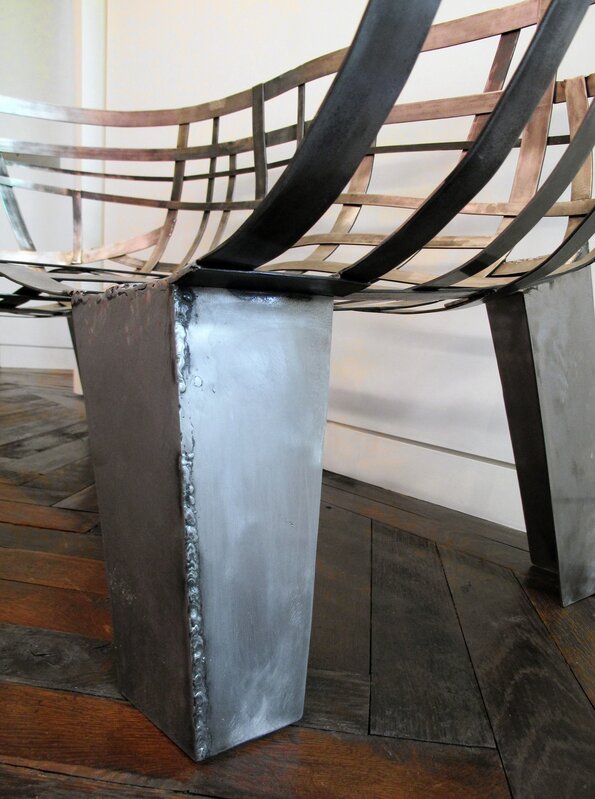 Jacques Jarrige, ‘Weaved Sofa’, 2014, Design/Decorative Art, Steel, Valerie Goodman Gallery