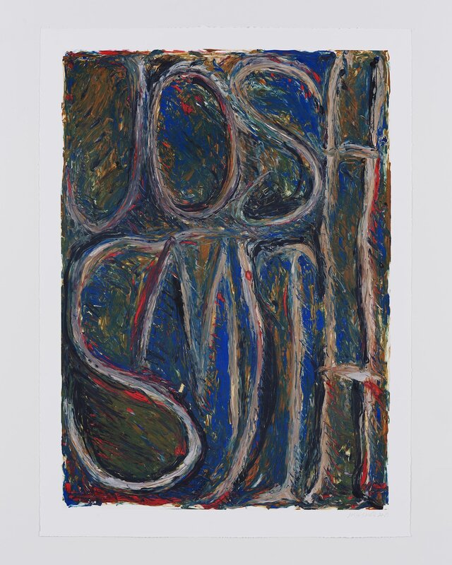 Josh Smith, ‘Untitled’, 2019, Print, Monotype on Plike paper, Walker Art Center Benefit Auction