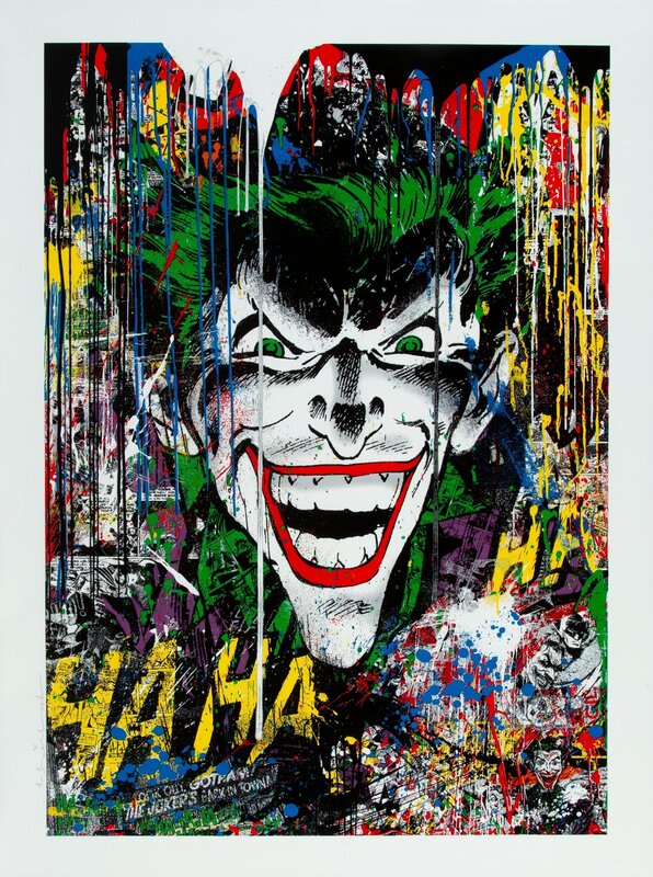 Mr. Brainwash, ‘The Joker’, 2019, Print, Screenprint in colors on Archival Art paper, Heritage Auctions