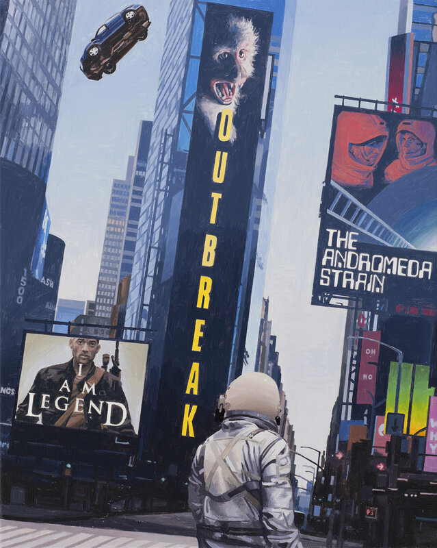 Scott Listfield, ‘Times Square’, 2020, Painting, Oili on canvas, Hashimoto Contemporary