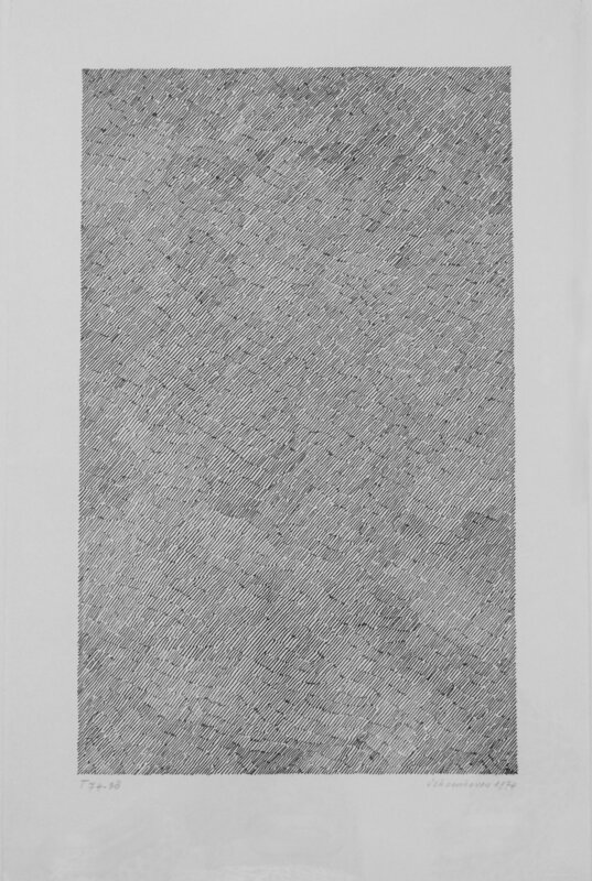 Jan Schoonhoven, ‘T74 -38’, 1974, Drawing, Collage or other Work on Paper, Felt pen on paper, Bert Kuipers Kunsthandel