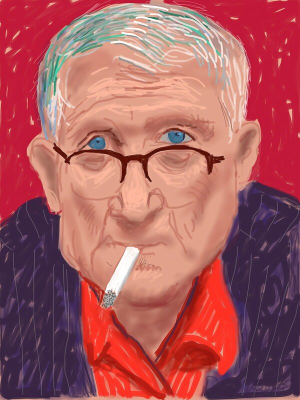 David Hockney, ‘Self-portrait, 20 March 2012 (1219)’, 2012, Other, IPad drawing, National Gallery of Victoria 