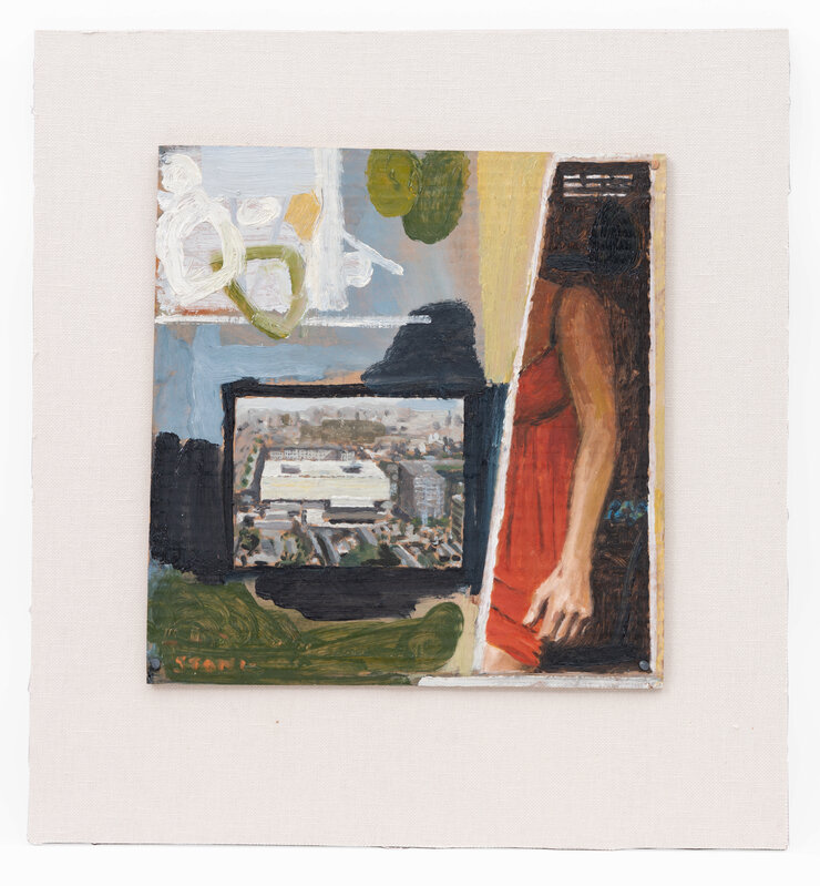Simon Stone, ‘Arm’, 2020, Painting, Oil on Cardboard, SMAC