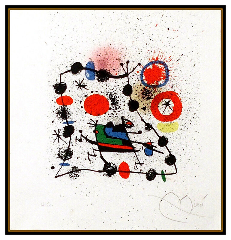 Joan Miró, ‘Exhibition Sala Pelaires, Palma de Majorca’, 1970, Print, Color Lithograph, Original Art Broker