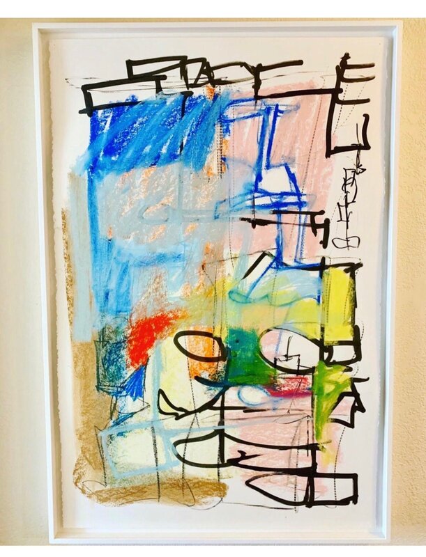 Aaron Garber-Maikovska, ‘Untitled’, 2013, Painting, Pastel & Ink on Paper, housed in artist’s frame, Remes Advisory