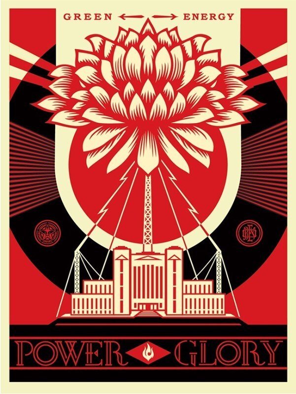 Shepard Fairey, ‘Power & Glory ’, 2014, Print, Lithograph, New Union Gallery