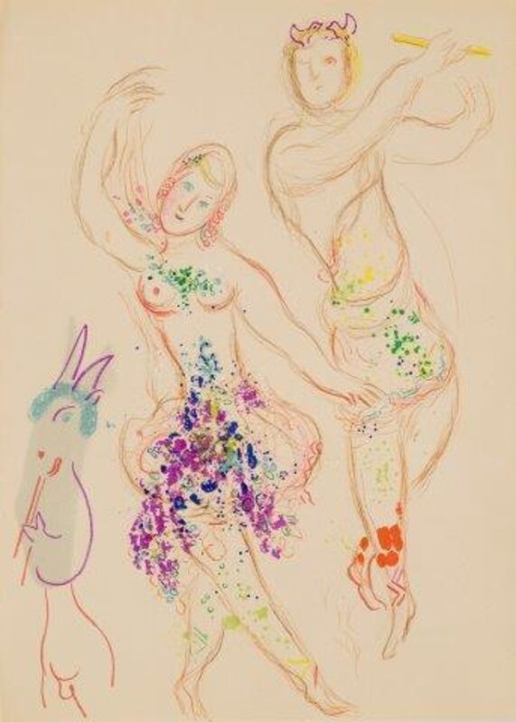 Marc Chagall, ‘Dessins et Aquarelles pour Le Ballet [Cramer 78. Sorlier 101. Gauss 581]’, 1969, Books and Portfolios, Book, Roseberys