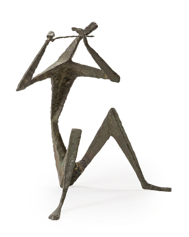 Tony Rosenthal, ‘Flute Player’, Sculpture, Patinated bronze, John Moran Auctioneers
