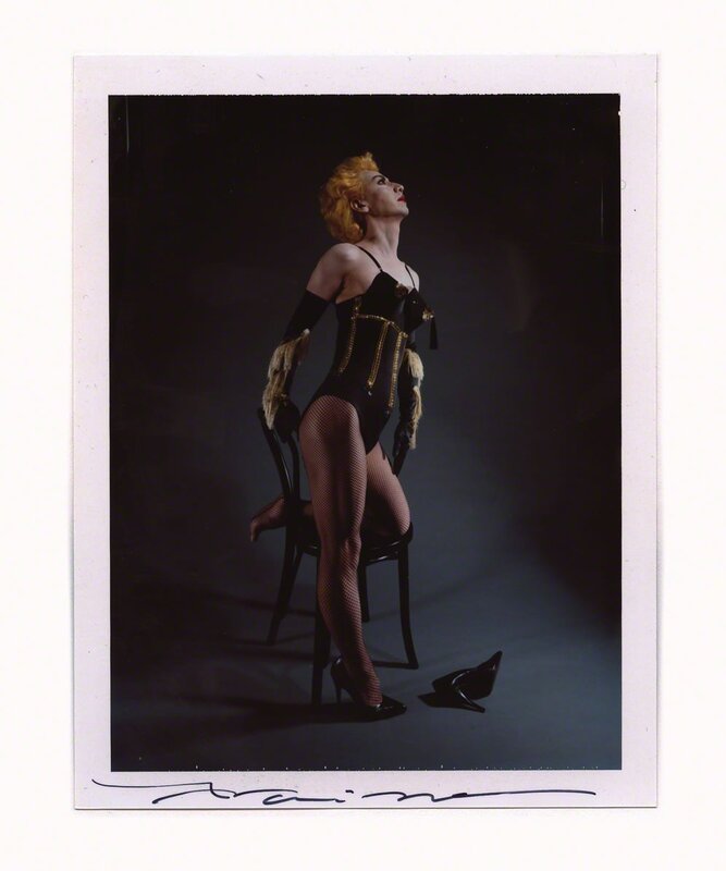 Yasumasa Morimura 森村 泰昌, ‘Singer 1’, 1994, Photography, Instant Color Film, unique piece - Framed, price ex vat, Alex Daniels - Reflex Amsterdam