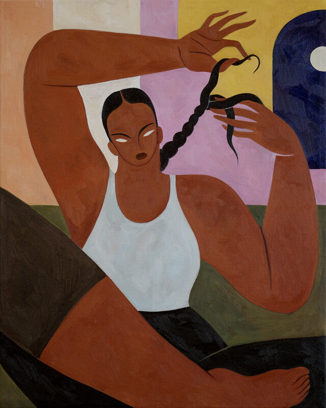 Hilda Palafox, ‘El inicio de algo’, 2020, Painting, Oil on canvas, Hashimoto Contemporary
