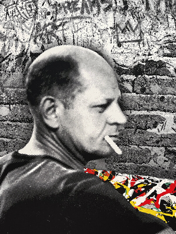 Mr. Brainwash, ‘'Jackson Pollock: Self-Discovery'’, 2022, Print, Screen print on deckled edge Arches archival fine art paper., Signari Gallery