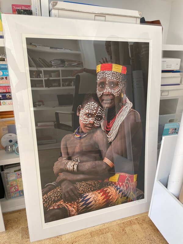 Safaa Kagan, ‘Karo Woman & Son (FRAMED)’, 2018, Photography, Archival Pigment Print, JM Art Management