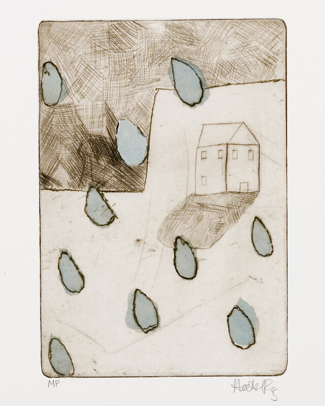 Hector Ruiz, ‘Homesick 4’, 2006, Print, Monoprint with drypoint and chine colle, Bentley Gallery