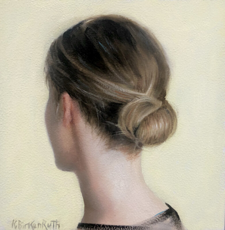 Kelly Birkenruth, ‘Chignon’, 2020, Painting, Oil on Artefex ACM panel, Abend Gallery