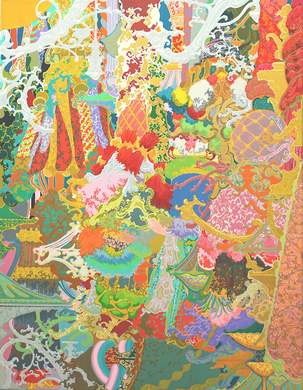 Zhou Fan 周范, ‘Hummingbird’, 2020, Painting, Acrylic on canvas, ART LABOR Gallery