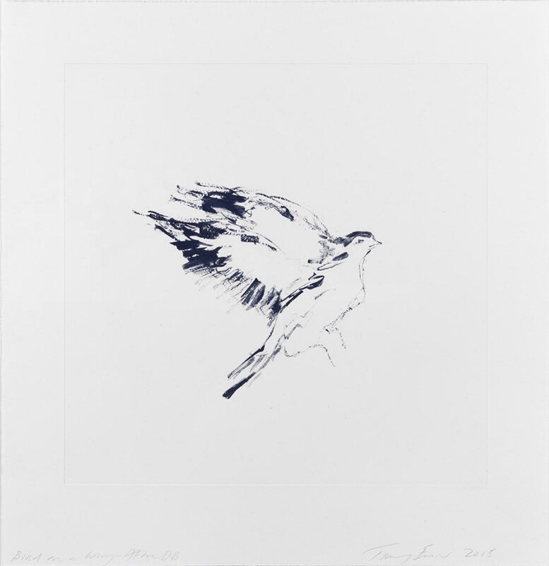 Tracey Emin, ‘Bird on a wing’, 2018, Print, Etching, Oliver Clatworthy Gallery Auction