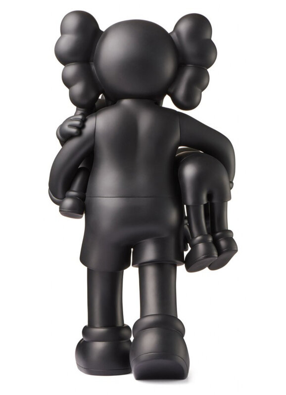 KAWS, ‘Clean Slate - set of 2 (Grey and Black version)’, 2018, Sculpture, Painted vinyl cast resin figure, DECORAZONgallery