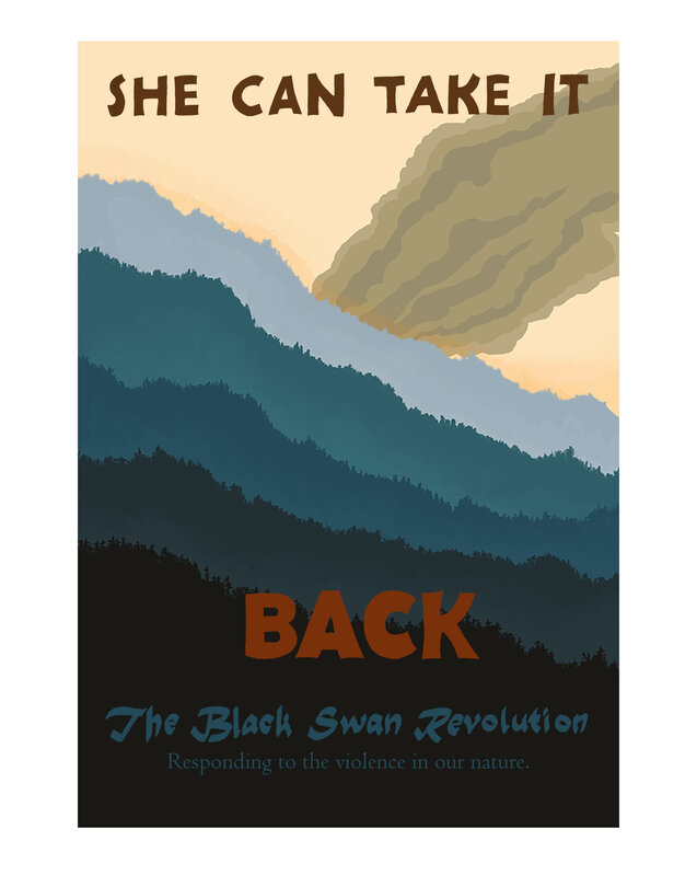 Cody Norris, ‘The Black Swan Revolution (She can take it)’, 2020, Print, Archival pigment print on paper, Bermudez Projects