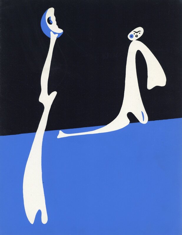 Joan Miró, ‘Cahiers d'Art II’, 1934, Print, Pochoir in colors on wove paper, Samhart Gallery
