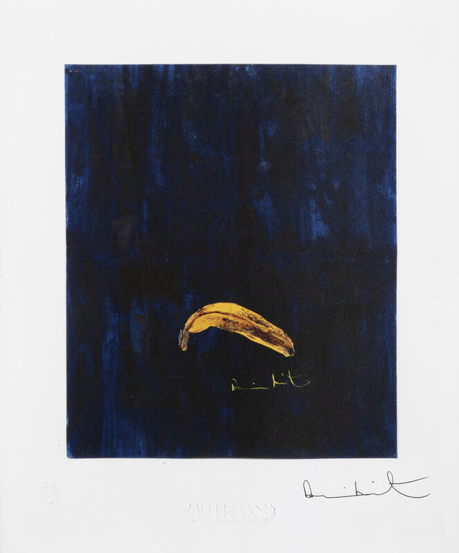 Damien Hirst, ‘Turps Banana’, 2011, Print, Digital pigment print with silk screen glaze on wove paper, Tate Ward Auctions