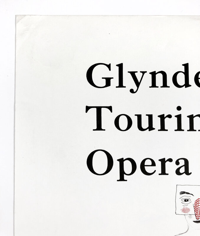 David Hockney, ‘Glyndebourne 1975’, 1975, Posters, Offset lithograph on poster stock, Petersburg Press 