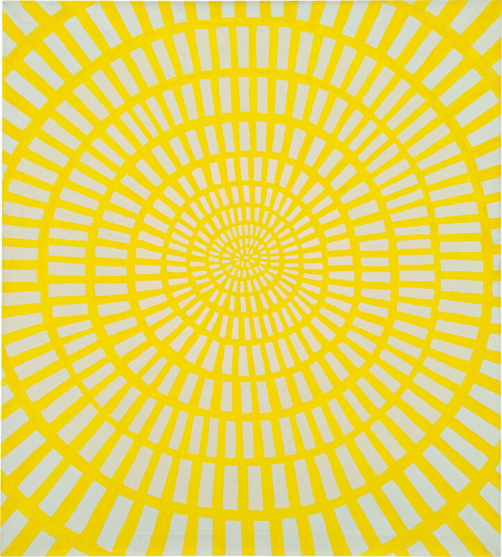 Richard Anuszkiewicz, ‘Complementary Radiance’, 1960, Painting, Oil on canvas, Phillips