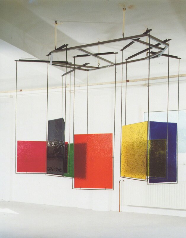 Hanno Otten, ‘Johann Wolfgang von Goethe’, 2000, Sculpture, Colored glass, steel, PRISKA PASQUER