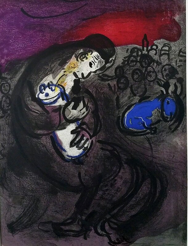Marc Chagall, ‘The Cries of Jeremiah’, 1956, Print, Paper, Baterbys