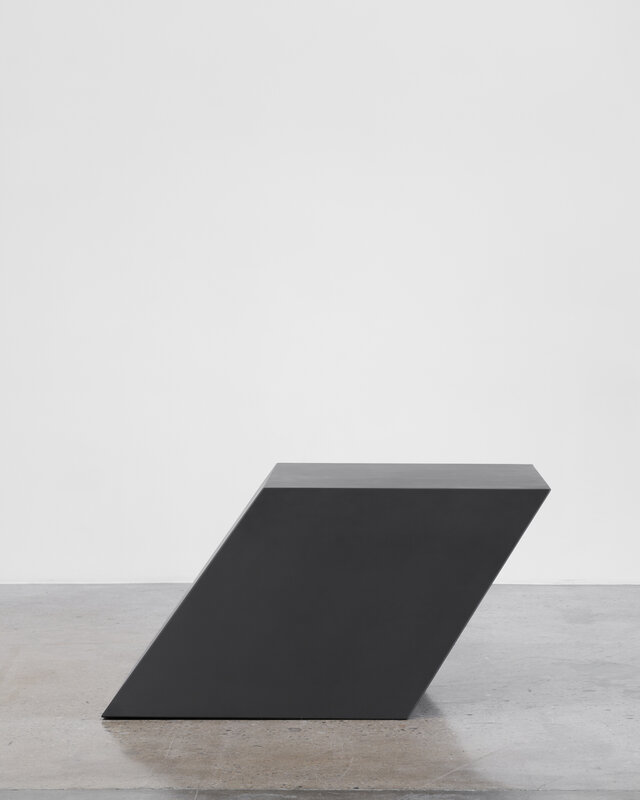 Tony Smith, ‘For V.T.’, 1969, Sculpture, Welded bronze, black patina, Pace Gallery