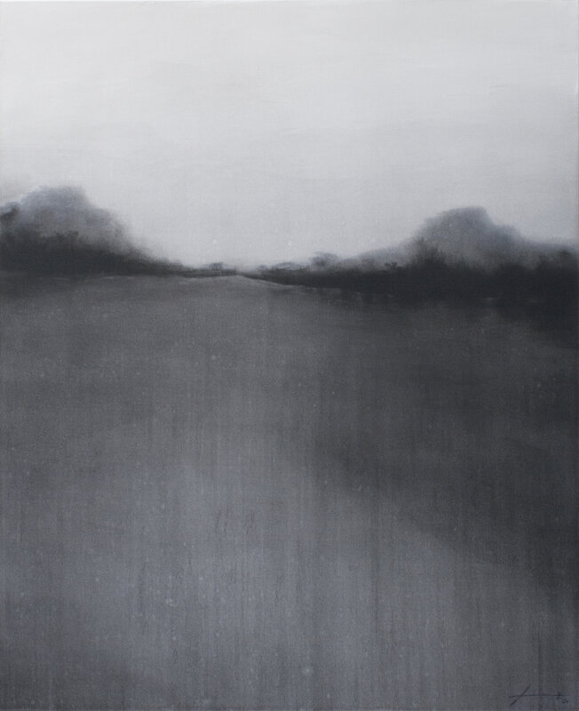 Jon Errazu, ‘Paisaiak VII’, 2020, Painting, India ink on canvas, Villa del Arte Galleries
