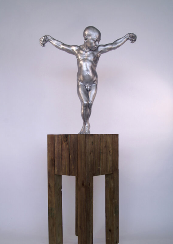 Peter Simon Mühlhäußer, ‘Jihad’, 2010, Sculpture, Aluminium, Accesso Galleria