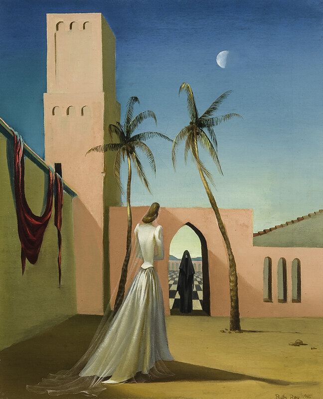 Ruth Ray, ‘The Portal ’, 1945, Painting, Oil on canvas, Hirschl & Adler