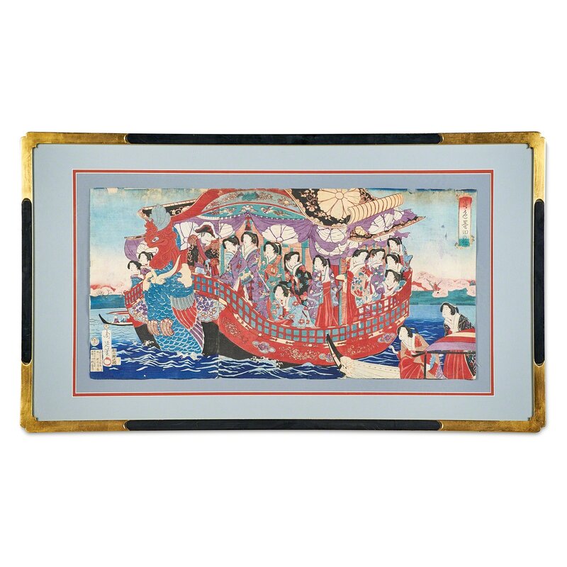 Toyohara Chikanobu, ‘Five Japanese Woodblock Prints’, Print, Rago/Wright/LAMA/Toomey & Co.