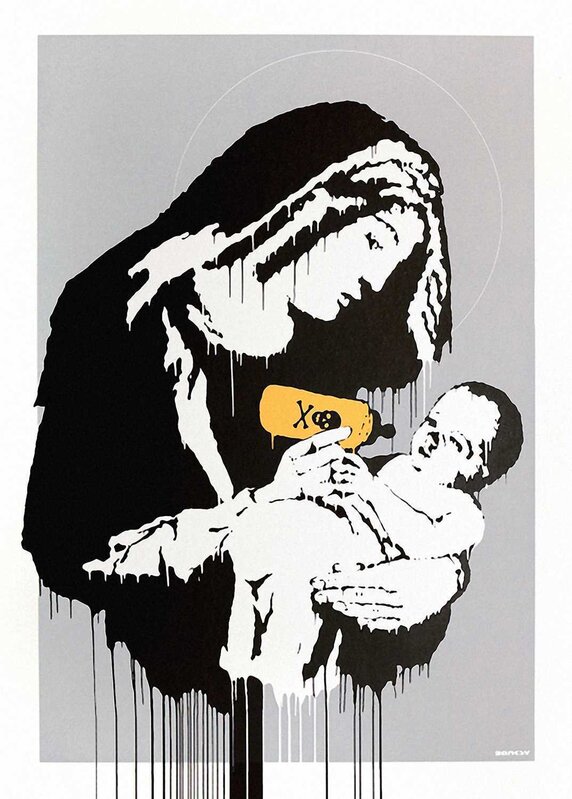 Banksy, ‘Toxic Mary’, 2004, Print, Screen print in colours on wove paper, Tate Ward Auctions