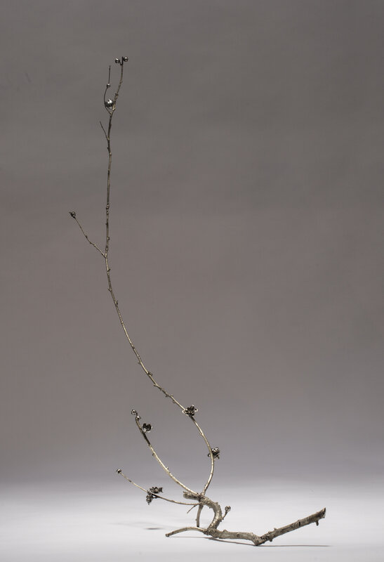 Cai Zhisong 蔡志松, ‘Winter Sweet No. 12  咏梅·12#’, 2019, Sculpture, White Copper, Linda Gallery