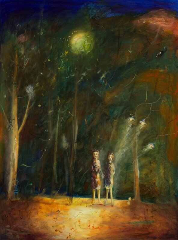Terry-Pauline Price, ‘Nightlights’, Painting, Wentworth Galleries