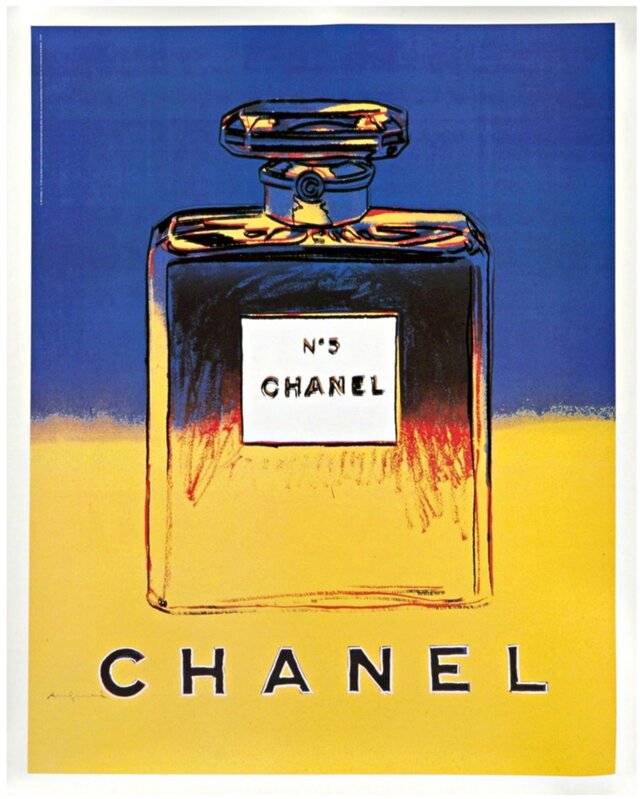 Andy Warhol, ‘Chanel No. 5 ’, ca. 1997, Posters, Offset lithograph mounted on linen backing. Signed on the plate, Alpha 137 Gallery