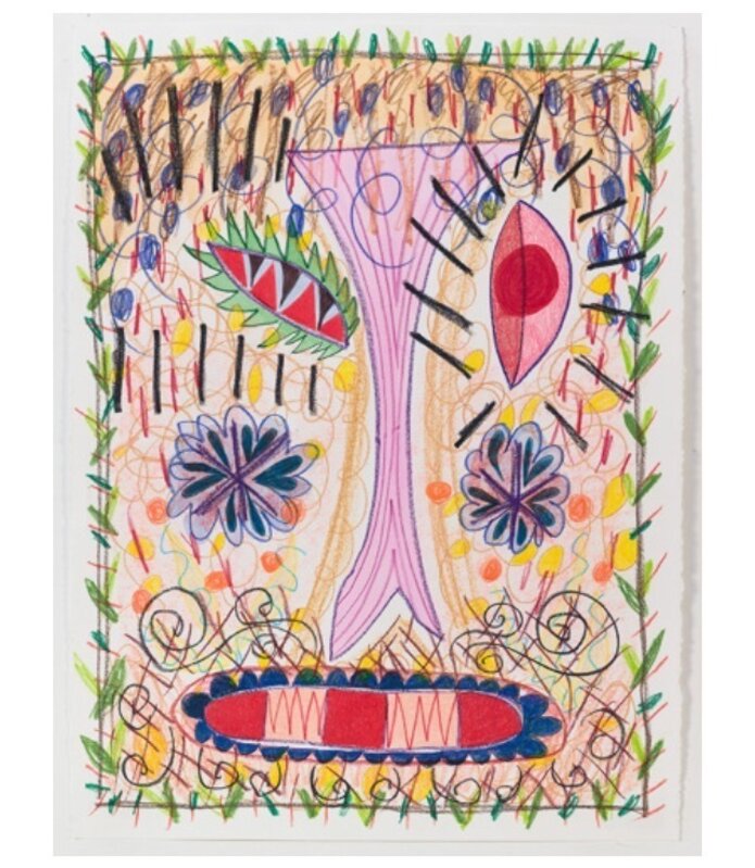 Tamara Gonzales, ‘Tree Guardian’, 2015, Mixed Media, Color pencil and watercolor on paper, Bronx Museum of the Arts Benefit Auction
