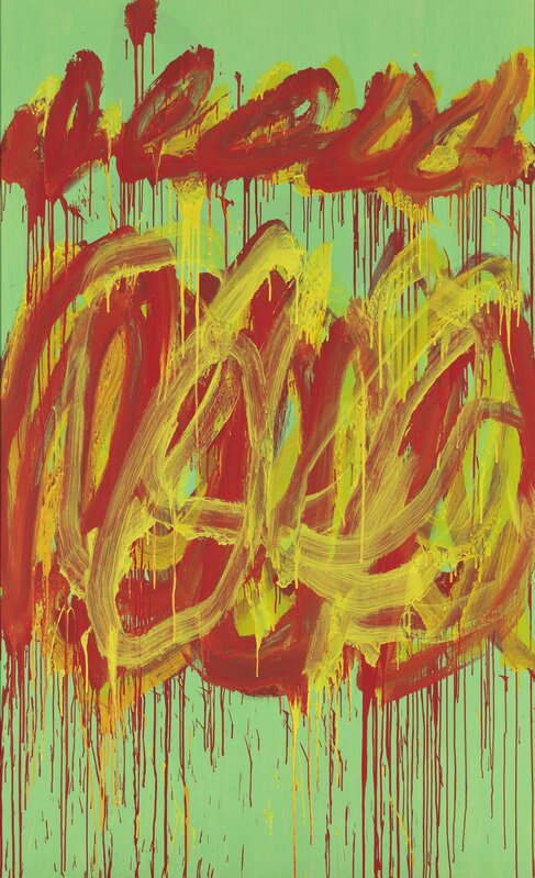 Cy Twombly, ‘ Untitled (Camino Real)’, 2011, Painting, Acrylic on plywood, Museum Brandhorst