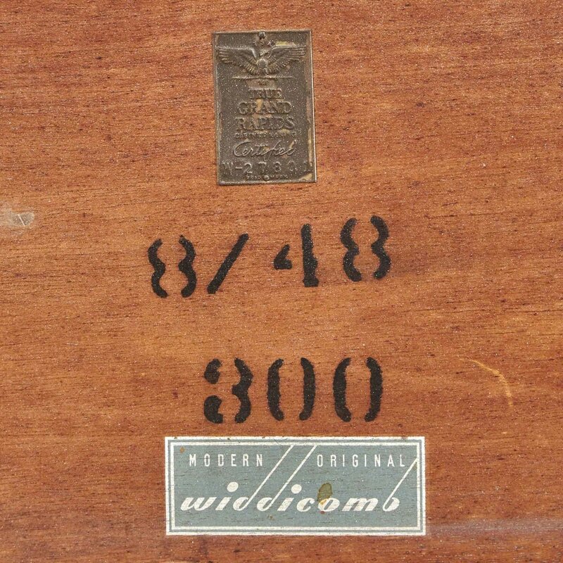 ‘T. H. Robsjohn-Gibbings Lacquered Beech Low Table For Widdicomb’, 1940s, Doyle