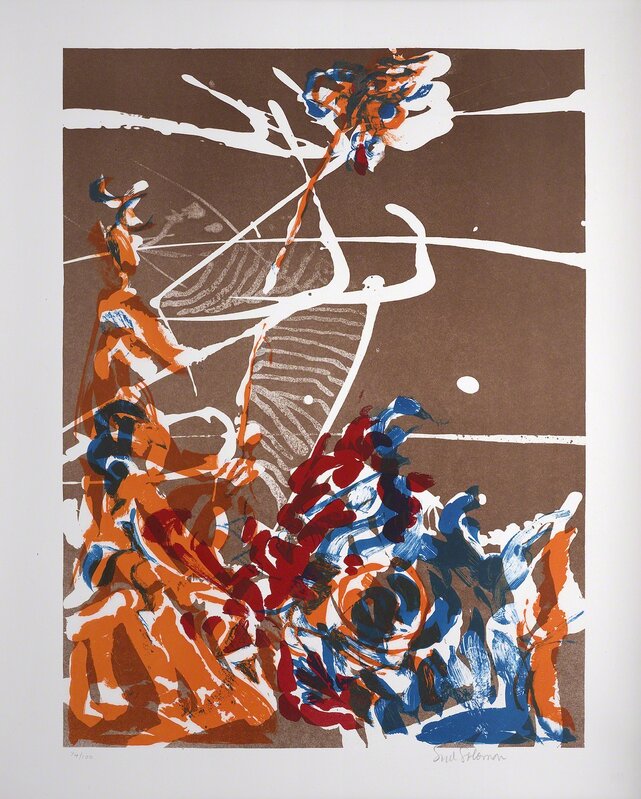Syd Solomon, ‘Untitled’, ca. 1982, Print, Lithograph on paper, Berry Campbell Gallery