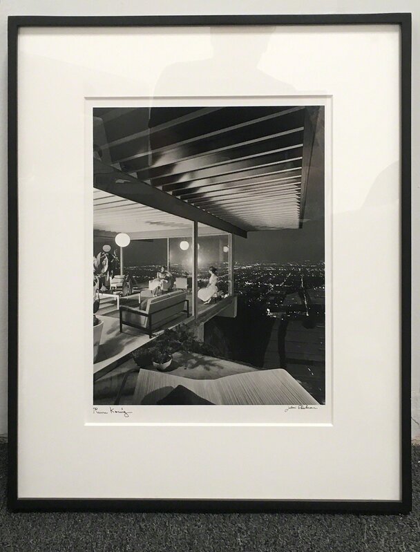 Julius Shulman, ‘Case Study House #22 (Pierre Koenig, architect)’, 1960, Photography, Recent gelatin silver print, Craig Krull Gallery